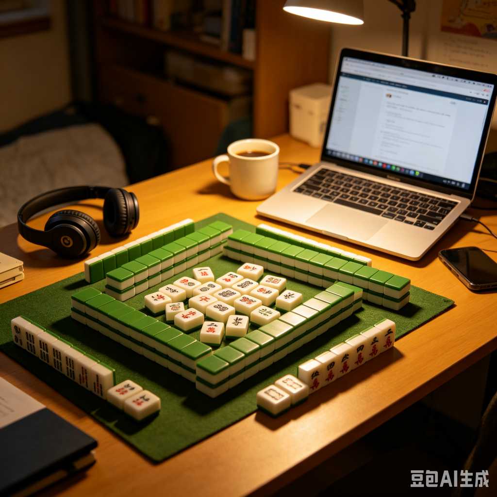 custom art mahjong set