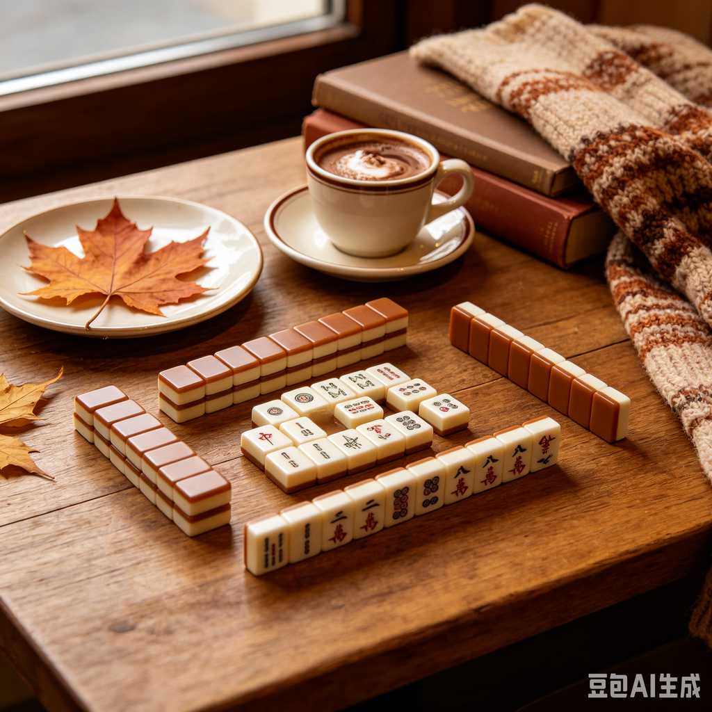 bright color mahjong tiles